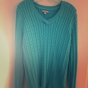 🍁3/$20 sale🍁 Croft and Barrow. Blue sweater.